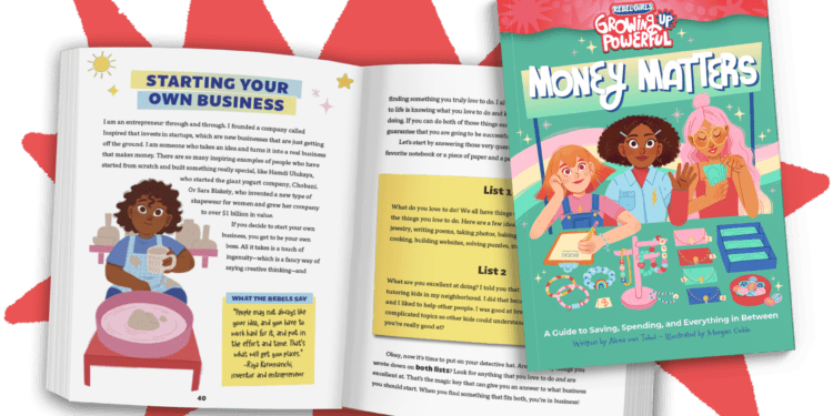 New Book Money Matters: Alexa von Tobel’s Guide to Teaching Kids Financial Literacy