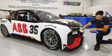 Introducing NASCAR’s latest electric race car
