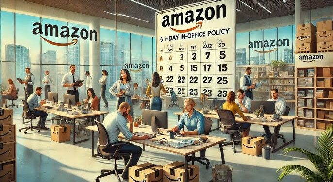 Amazon’s Bold Move: 5 Days in Office – Will Other Companies Join the Trend?